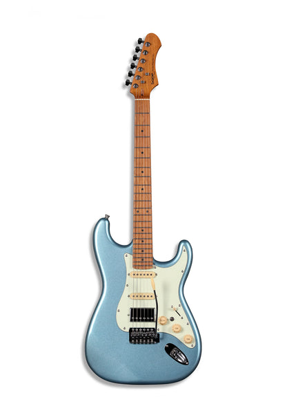 SQOE SEST600 S-Style Electric Guitar with HSS Pickups