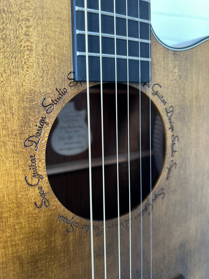 SQOE Dreadnaught Solid Spruce Top Acoustic Guitar