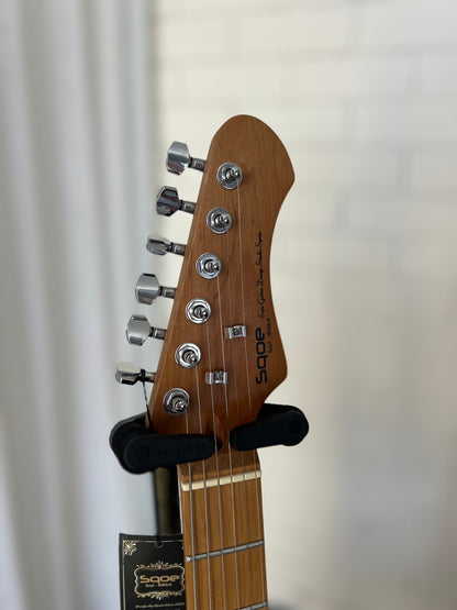 SQOE SETL400 T-Style Electric Guitar with P90 Pickup