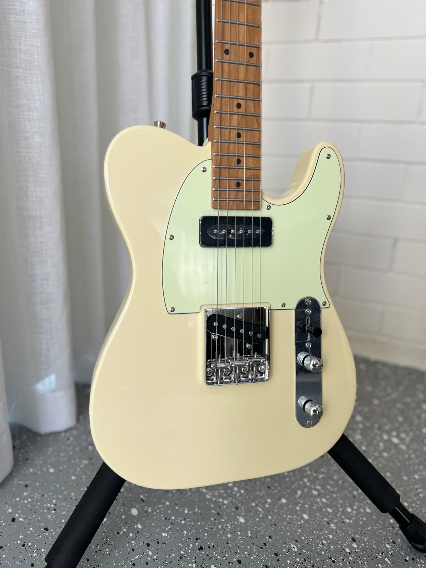 SQOE SETL400 T-Style Electric Guitar with P90 Pickup