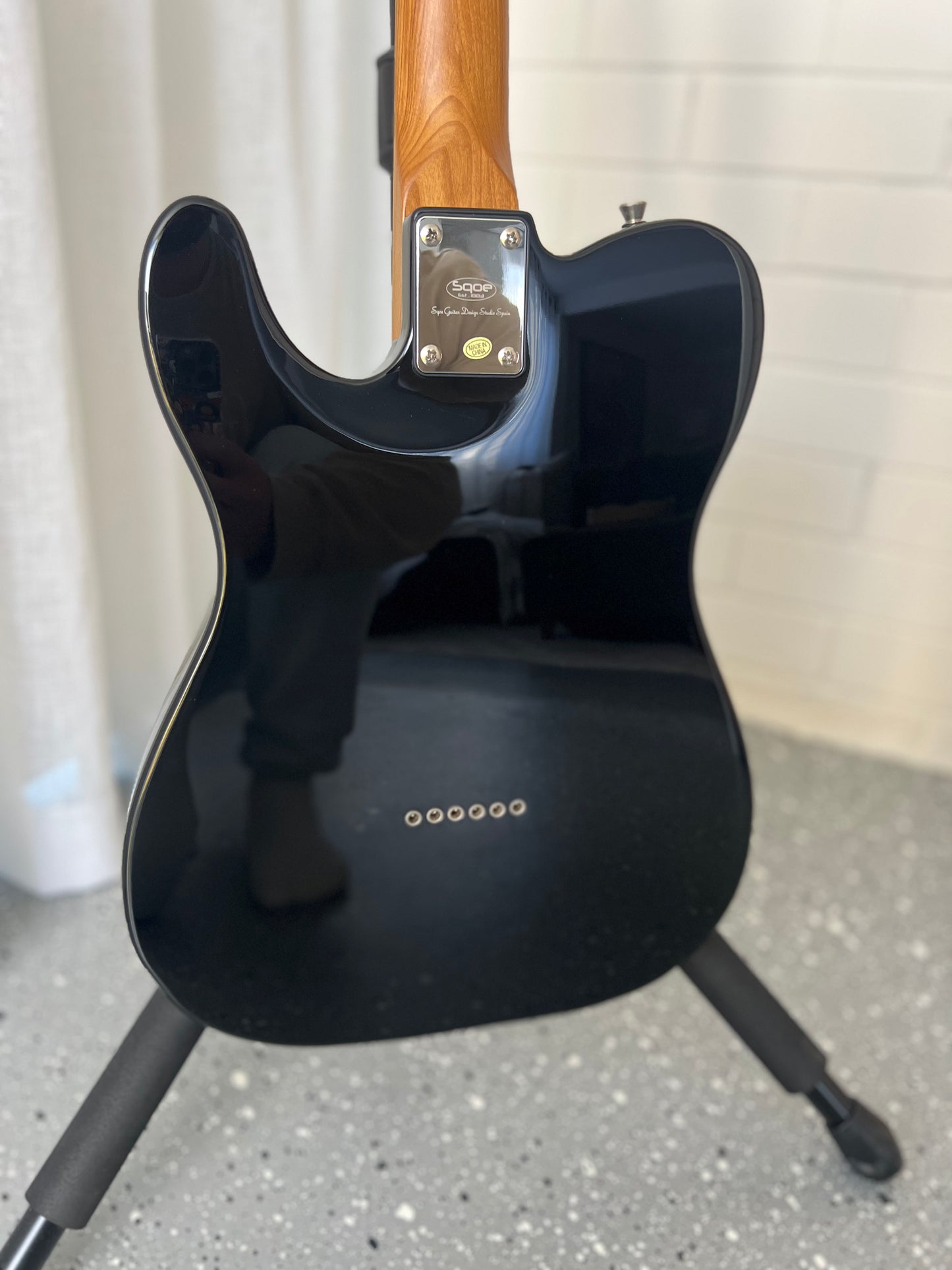 SQOE SETL400 T-Style Electric Guitar with P90 Pickup