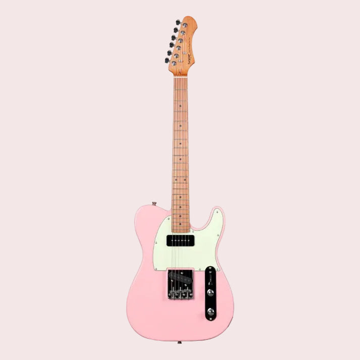 SQOE SETL400 T-Style Electric Guitar with P90 Pickup