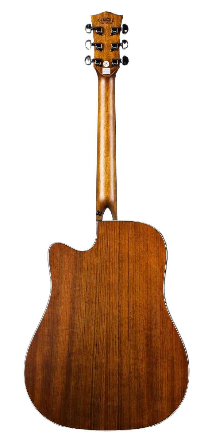 SQOE Dreadnaught Solid Spruce Top Acoustic Guitar