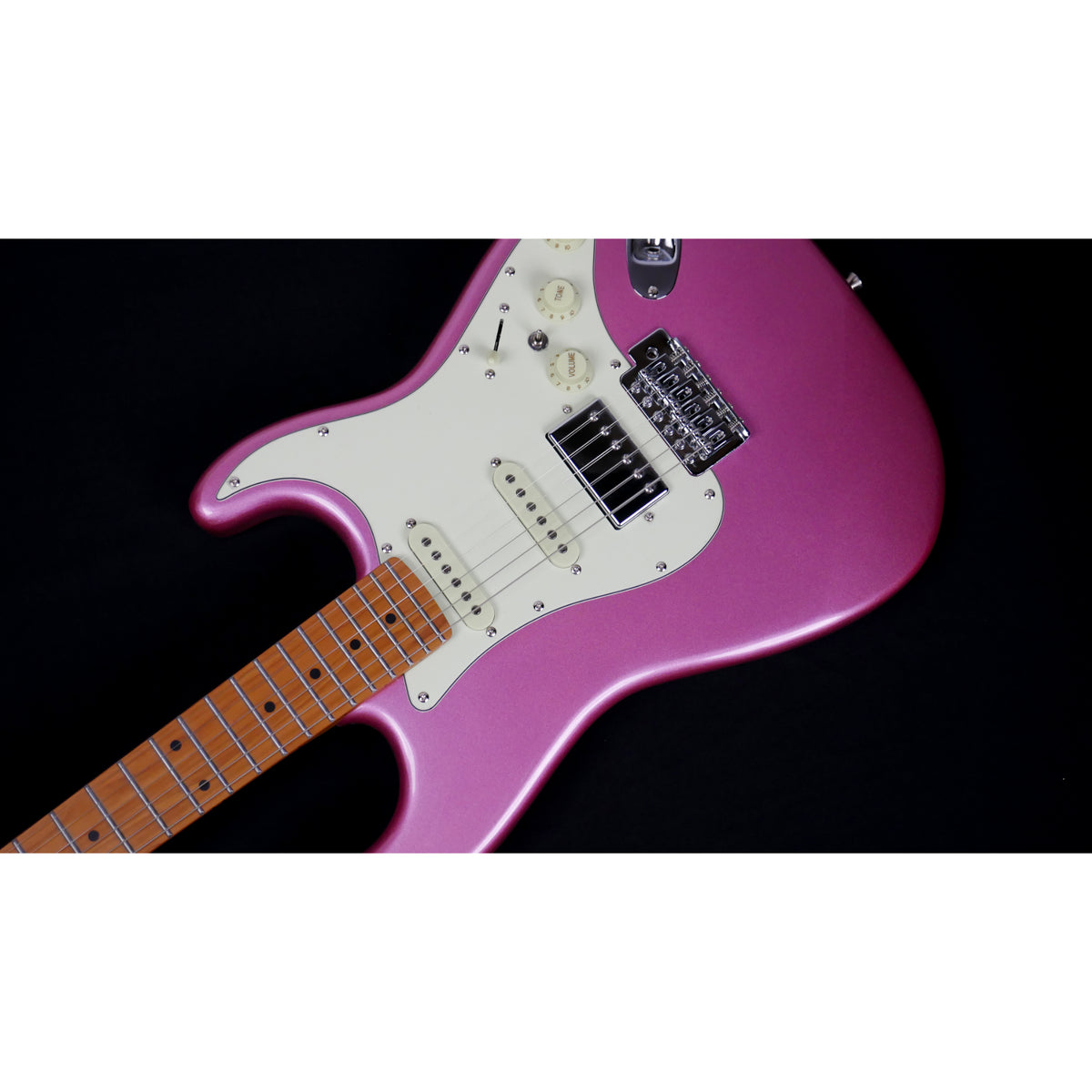 SQOE SEST600 S-Style Electric Guitar with HSS Pickups